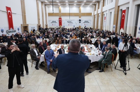 Başkan Özarslan Doğu Karadenizlilerle iftar sofrasında buluştu