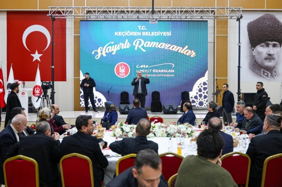 Başkan Özarslan iftar sofrasında berberlerle buluştu