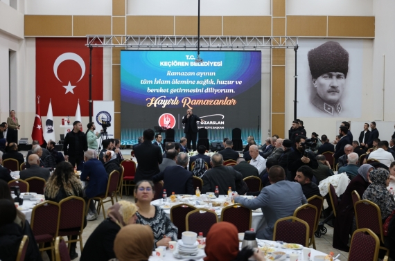 Başkan Özarslan iftar sofrasında Çubuk, Kalecik ve Akyurtlularla buluştu