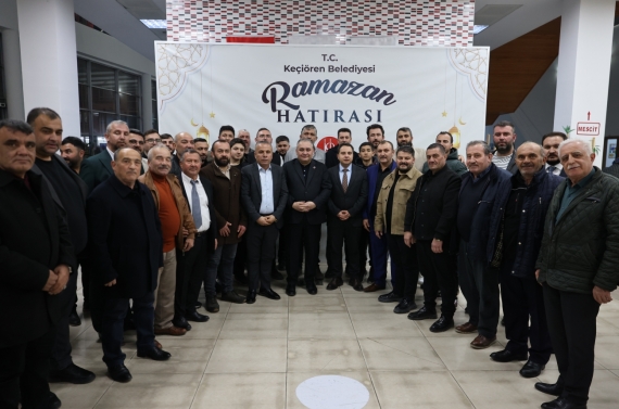 Başkan Özarslan iftar sofrasında Çubuk, Kalecik ve Akyurtlularla buluştu