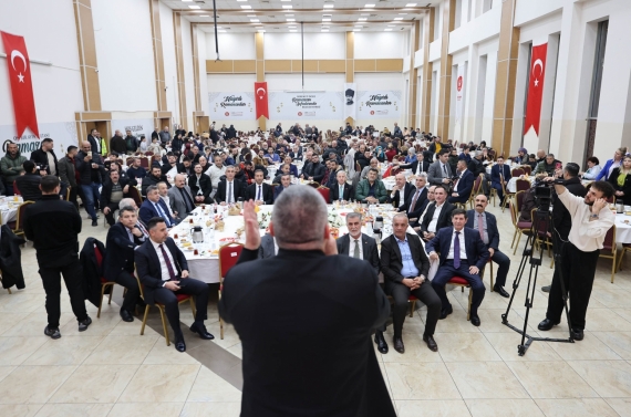 Başkan Özarslan iftar sofrasında dolmuş, taksi, servis ve halk otobüsü esnafıyla buluştu