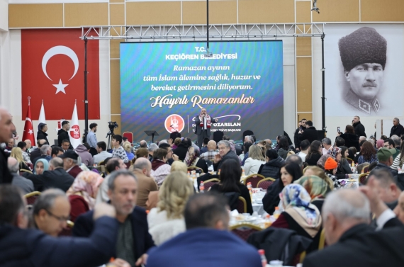 Başkan Özarslan iftarda Sivaslılarla buluştu