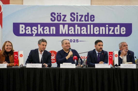 Başkan Özarslan İncirli Mahallesi’nde vatandaşla buluştu