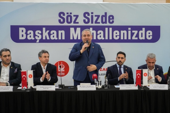 Başkan Özarslan İncirli Mahallesi’nde vatandaşla buluştu