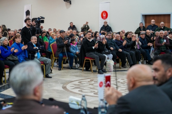 Başkan Özarslan İncirli Mahallesi’nde vatandaşla buluştu