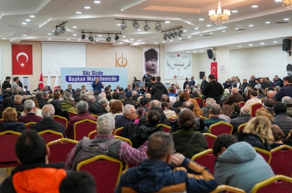 Başkan Özarslan İncirli Mahallesi’nde vatandaşla buluştu