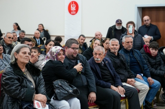 Başkan Özarslan İncirli Mahallesi’nde vatandaşla buluştu