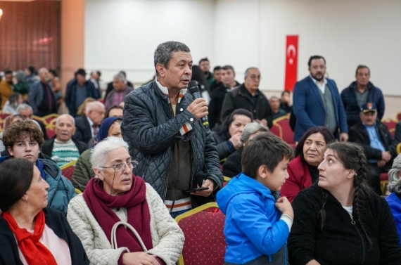 Başkan Özarslan İncirli Mahallesi’nde vatandaşla buluştu