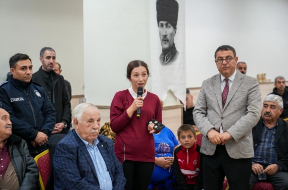 Başkan Özarslan İncirli Mahallesi’nde vatandaşla buluştu