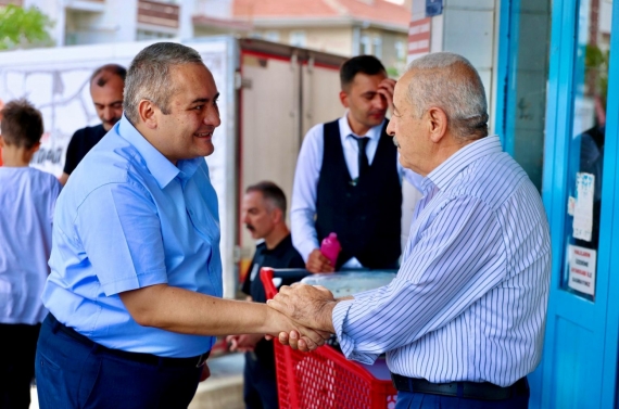 Başkan Özarslan Keçiören esnafının yanında