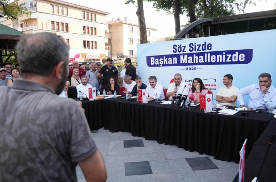 Başkan Özarslan mahalle ziyaretlerine devam ediyor