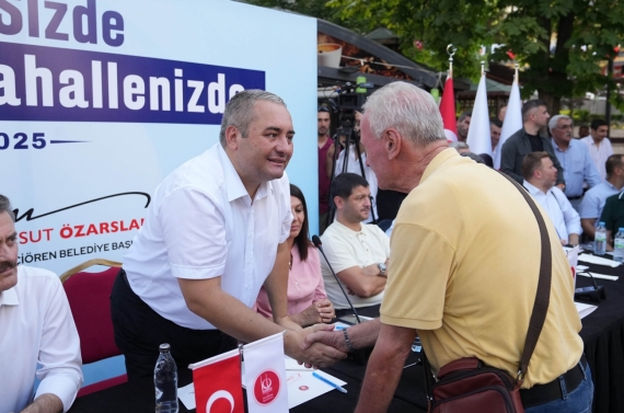 Başkan Özarslan mahalle ziyaretlerine devam ediyor