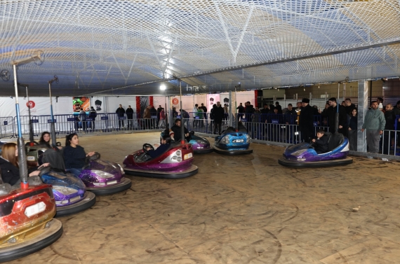 Başkan Özarslan ramazan sokağı’nı ziyaret etti