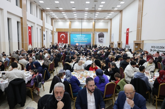 Başkan Özarslan Tunceli, Malatya, Erzincan ve Elazığlılarla iftar sofrasında buluştu