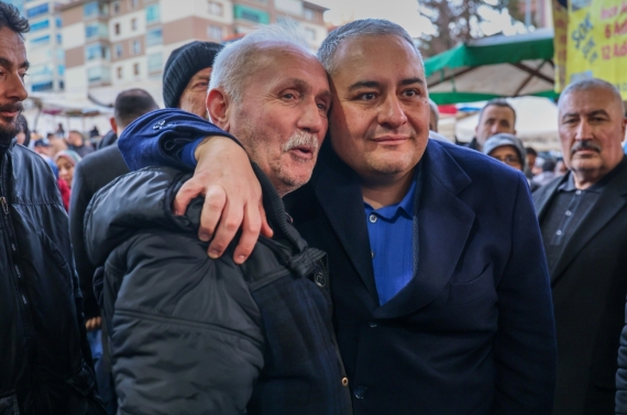 Başkan Özarslan’dan Ayvalı Semt Pazarı’na ziyaret