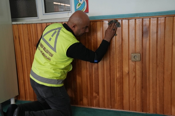 Bayram öncesi Keçiören’deki camilerde temizlik seferberliği