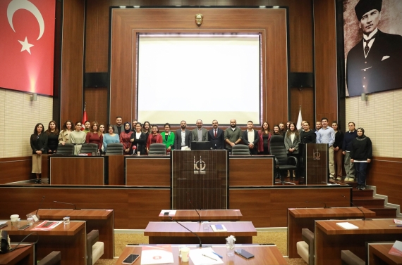 Belediye personeline Kentsel Dönüşüm Eğitimi verildi