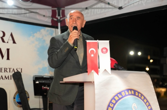 “Bozkıra Özlem” gecesinde Başkan Özarslan’a Ahilik Kaftanı takdim edildi