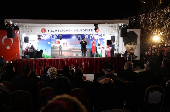 Çanakkale Zaferi’nin yıl dönümünde Keçiören’de şehitler dualarla anıldı