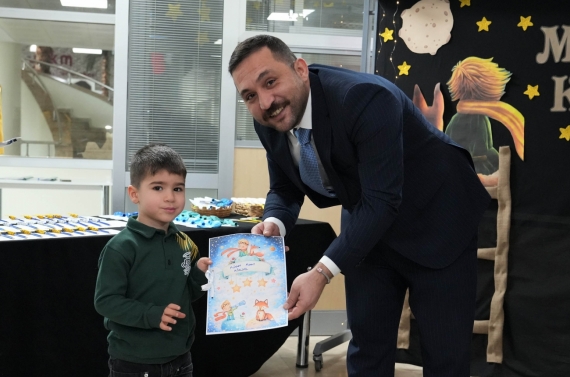 ÇEM’deki minikler ilk karne sevincini yaşadı