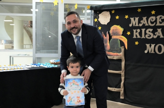 ÇEM’deki minikler ilk karne sevincini yaşadı