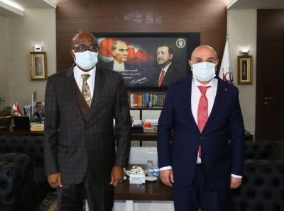 Cibuti Ankara Büyükelçisinden Başkan Altınok’a ziyaret
