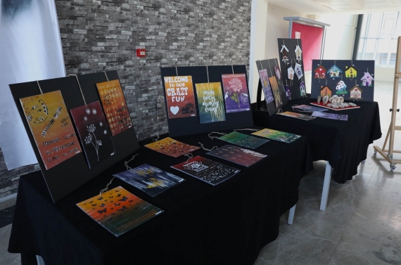 Çocuk Eğitim Merkezi öğrencilerinden Sanatsal Yolculuk Sergisi