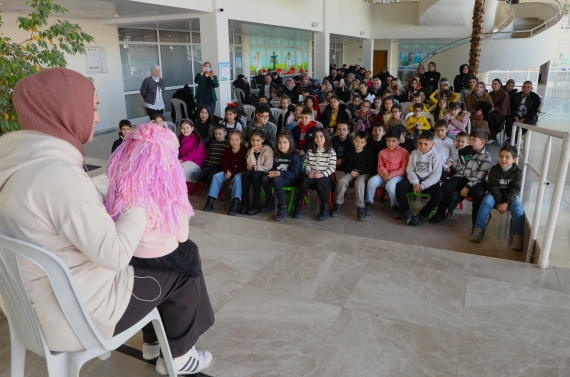 Çocuk Eğitim Merkezi öğrencilerinden Sanatsal Yolculuk Sergisi