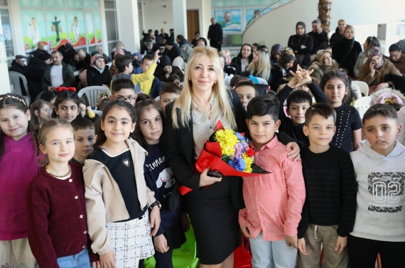 Çocuk Eğitim Merkezi öğrencilerinden Sanatsal Yolculuk Sergisi