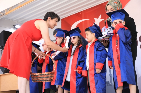 Çocuk Gelişim Merkezleri’nde mezuniyet coşkusu