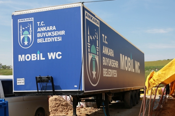 Dört dörtlük kurban satış alanı