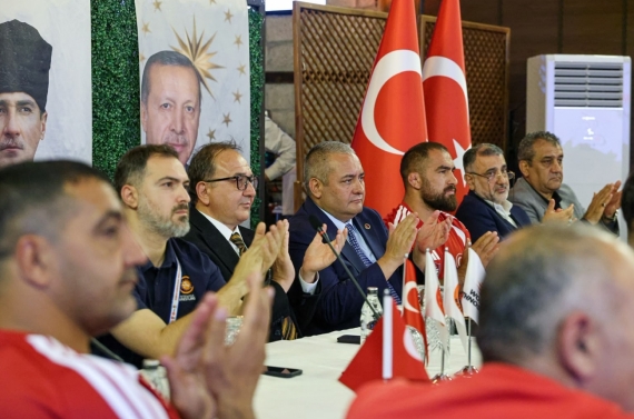Dünya geleneksel güreş camiası Keçiören’deki lansmanda buluştu