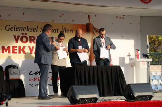 En hünerli lezzet ustaları ödüllerine kavuştu