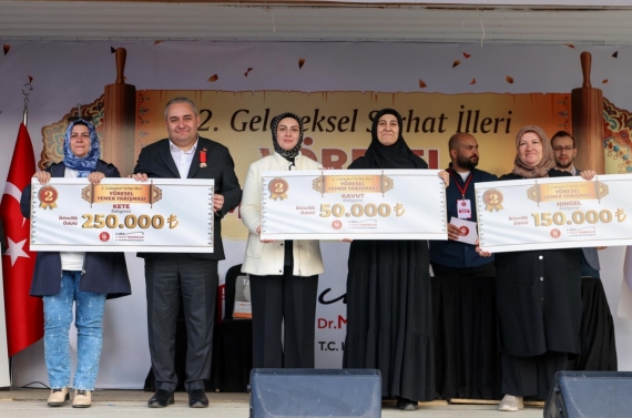 En hünerli lezzet ustaları ödüllerine kavuştu