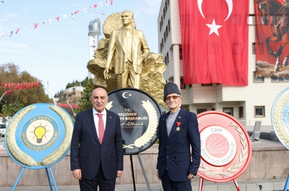 Gazi Mustafa Kemal Atatürk vefatının 85’inci yıl dönümünde Keçiören’de anıldı