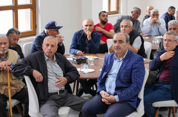 İmar çalışmalarıyla ilgili Bağlumlular bilgilendirildi