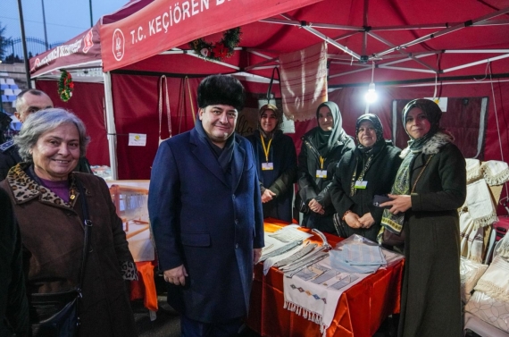 Kadın Emeği Yeni Yıl Pazarı Keçiören’de ziyarete açıldı