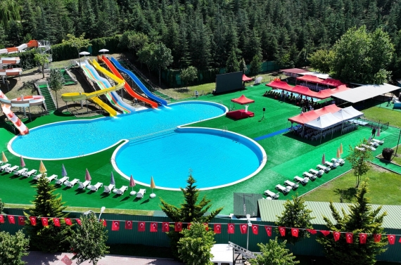 Kalaba Aqua Park hizmete açıldı