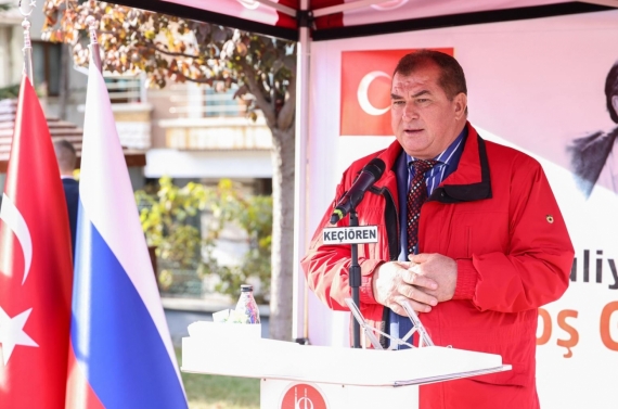 Kaysın Kuliyev’in yeni büstü törenle açıldı