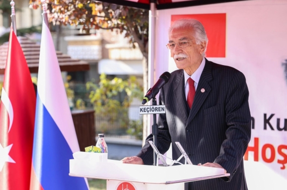 Kaysın Kuliyev’in yeni büstü törenle açıldı