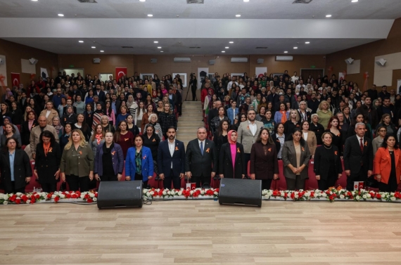 Keçiören, kadına yönelik şiddete karşı ses yükseltti