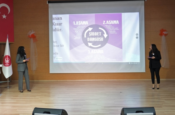 Keçiören, kadına yönelik şiddete karşı ses yükseltti