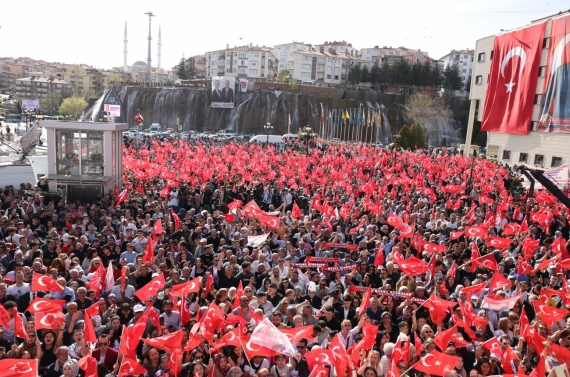 Keçiören Belediye Başkanı Dr. Mesut Özarslan mazbatayı ve mührü aldı göreve başladı