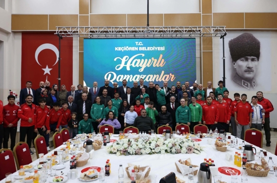 Keçiören Belediyesi 450 bin kişiyi iftar sofrasında buluşturdu