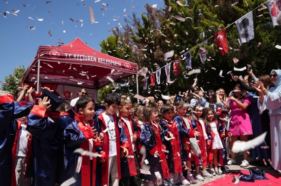 Keçiören Belediyesi Çocuk Gelişim Merkezlerinde mezuniyet coşkusu