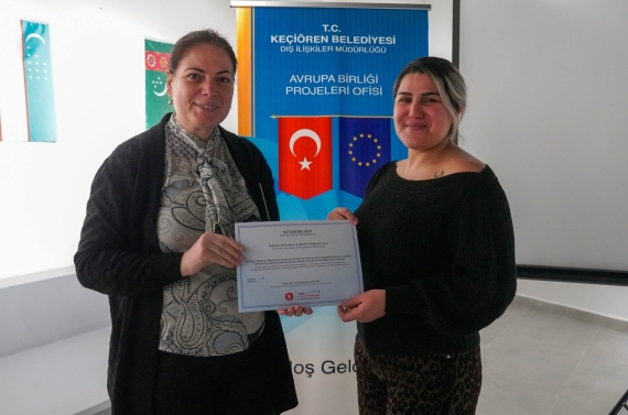 Keçiören Belediyesi Erasmus+ projeleri hakkında gençleri bilgilendirdi