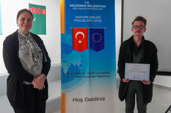 Keçiören Belediyesi Erasmus+ projeleri hakkında gençleri bilgilendirdi