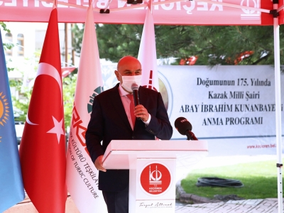 Keçiören Belediyesi Kazak şair Abay İbrahim Kunanbayev’i unutmadı