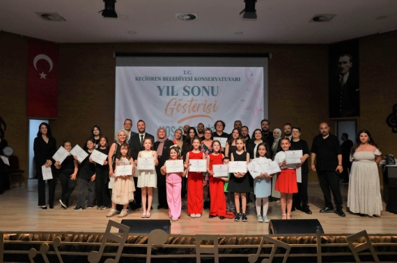 Keçiören Belediyesi Konservatuvarı’ndan yıl sonu konseri