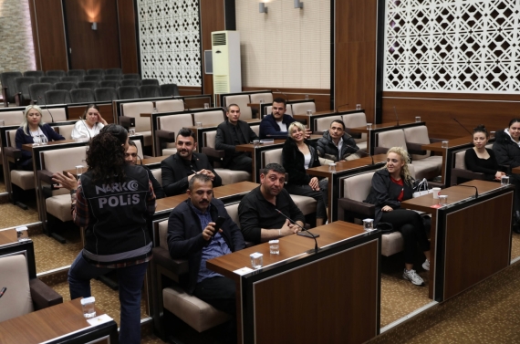 Keçiören Belediyesi özel güvenlik personeline NARKO KAAN eğitimi